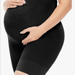 Maternity Shapewear for Belly Support, Mid-Thigh Seamless